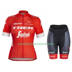 Combinaison Cycliste + Cuissard 2018 Trek-Segafredo Femme N001